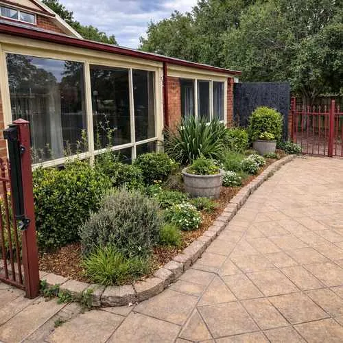 After garden maintenance